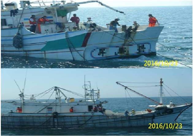 護永守護海洋生態 聯合查獲非法漁撈