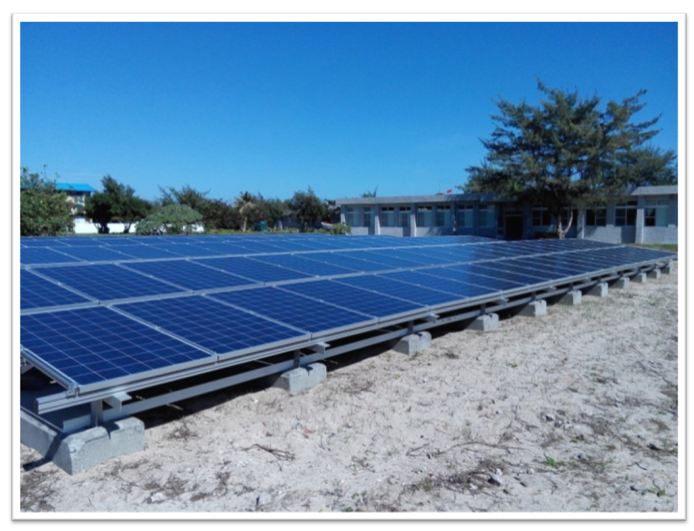 東沙島40kWp太陽光電系統