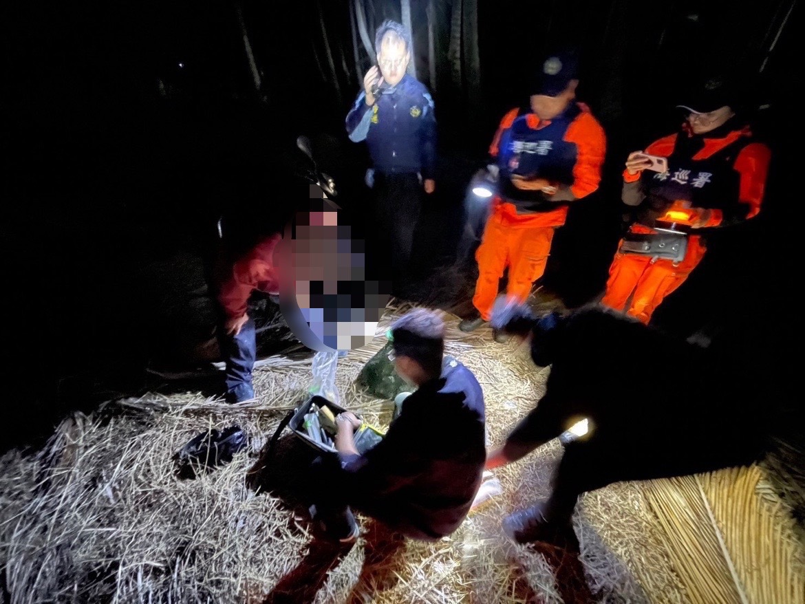 臺東海巡寒夜堅定埋伏 缉獲保育區違規採捕男