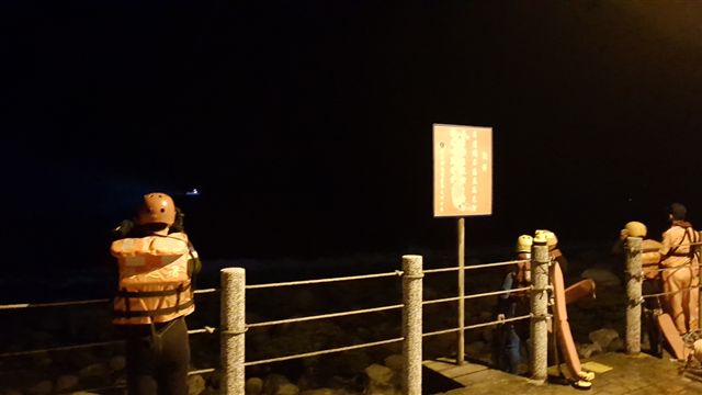岸際人員協助搜尋 岸際人員協助搜尋