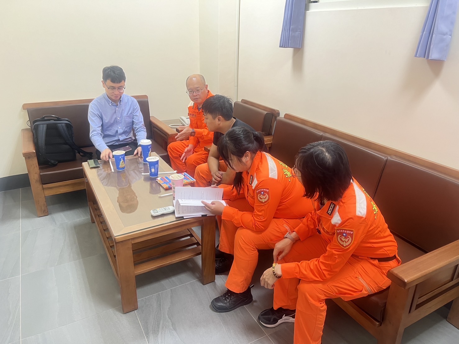 「清淨藍海 廉能海巡」－海巡辦理法治教育講習 提升官兵守法與廉能意識