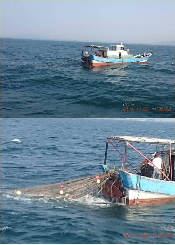 保護近海漁業資源 取締近岸拖網捕魚