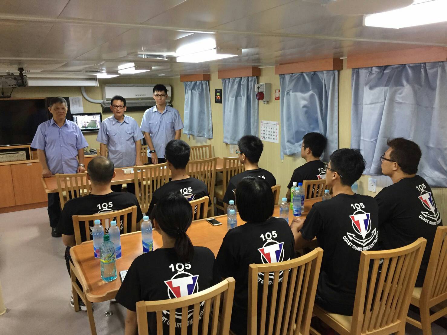 105年四等水上警察人員類科錄取人員實習訓練輔訪