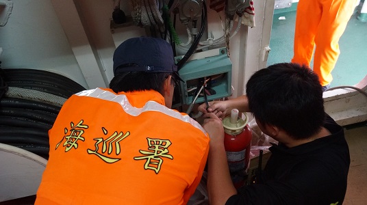 巡護九號執行2個月中西太平洋公海巡護 拼外交也成功救援3艘國籍遠洋漁船 巡護九號執行2個月中西太平洋公海巡護 拼外交也成功救援3艘國籍遠洋漁船