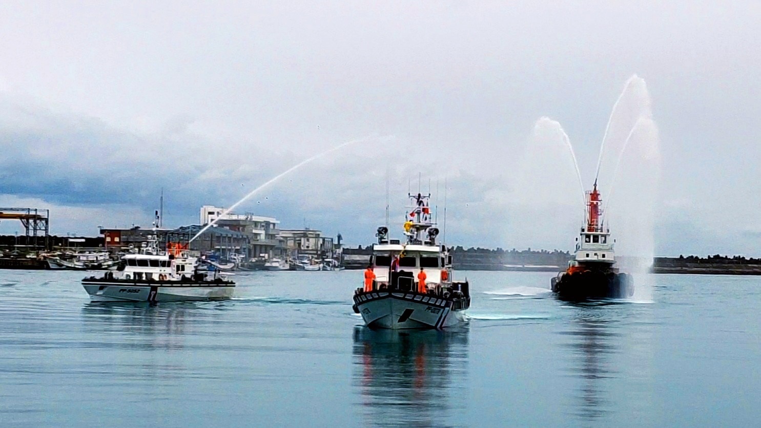 新造100噸級巡防艇抵花蓮  提升東部執法能量