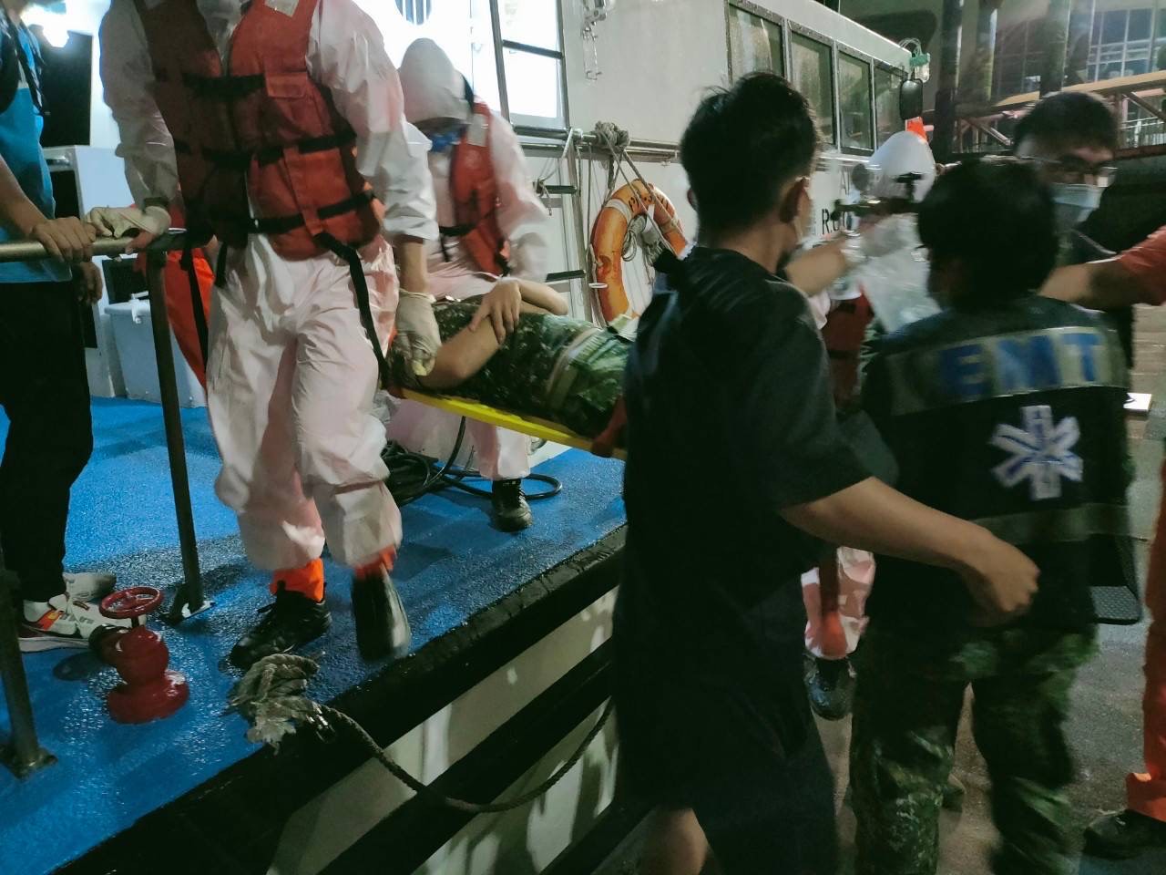 北竿連續二天醫療後送 馬祖海巡颱風天火速救援