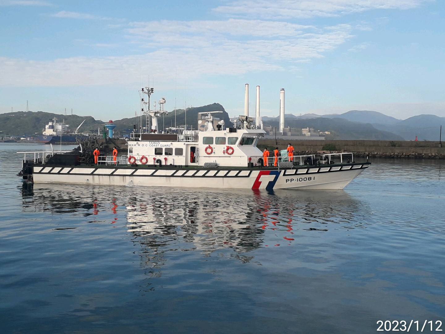 金門海巡強化春節掃蕩 岸海齊護邊境海域治安