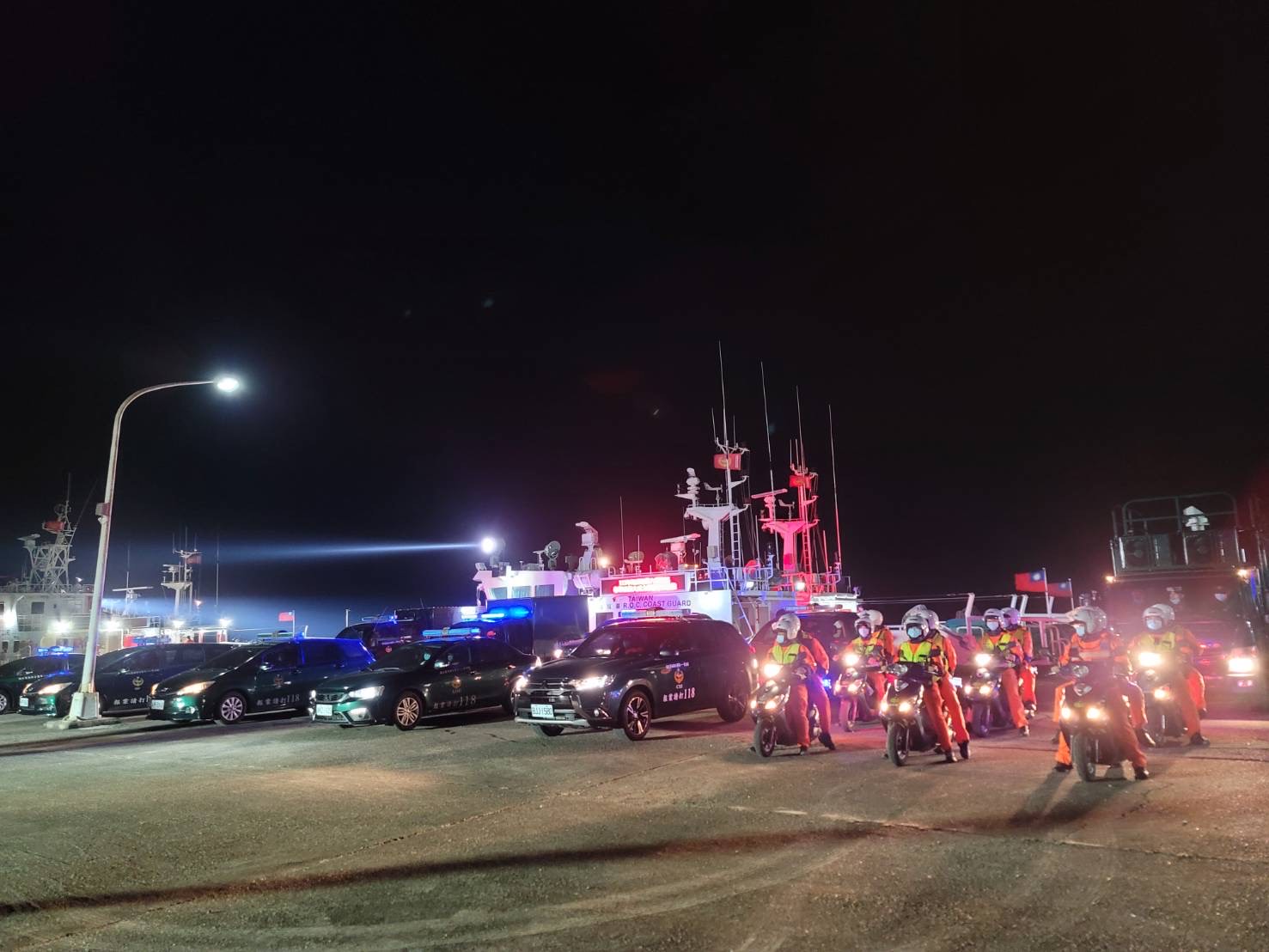 台南、北高雄海巡春節威力掃蕩 戍守邊疆守護國境