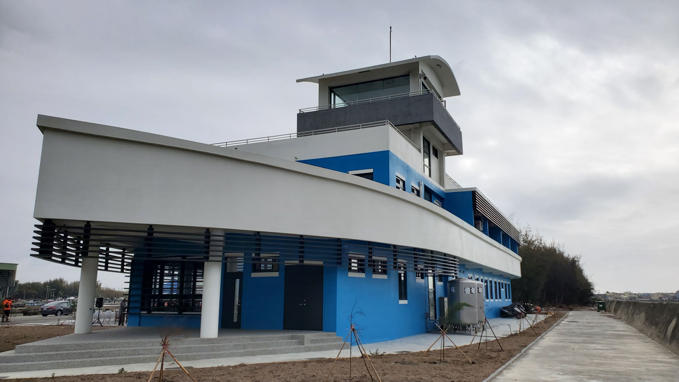 船形新地標服務再出航 布袋海巡新建廳舍落成