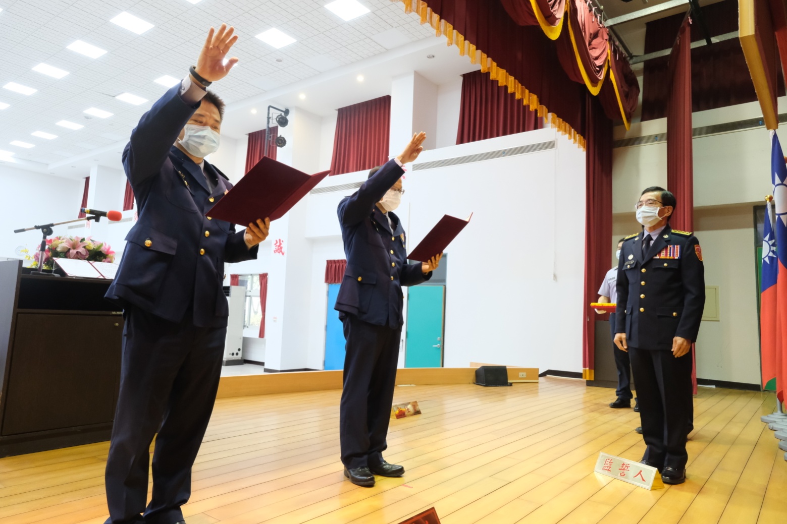 111年8月16日新任副分署長及主任秘書新職介紹典禮