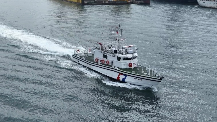 第3艘新型35噸進駐 澎湖海巡隊再添新戰力