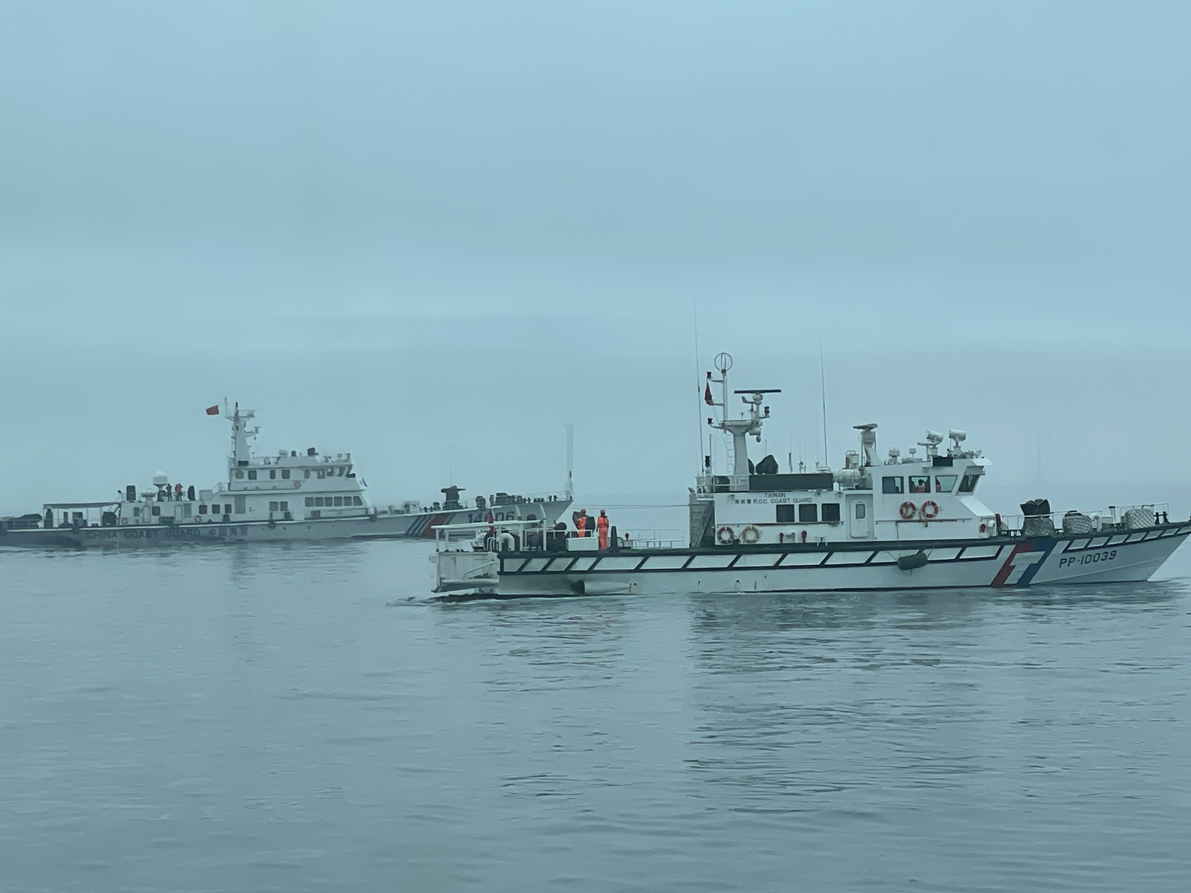 又來了！海巡署本月第8度驅離中國海警船