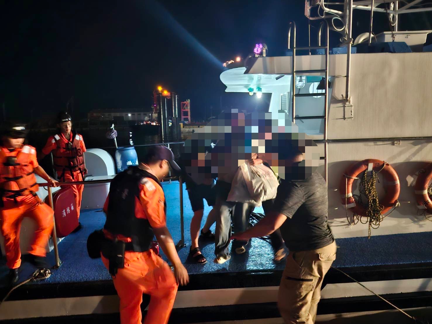 北竿鄉親抽搐痙攣  海巡急送南竿就醫