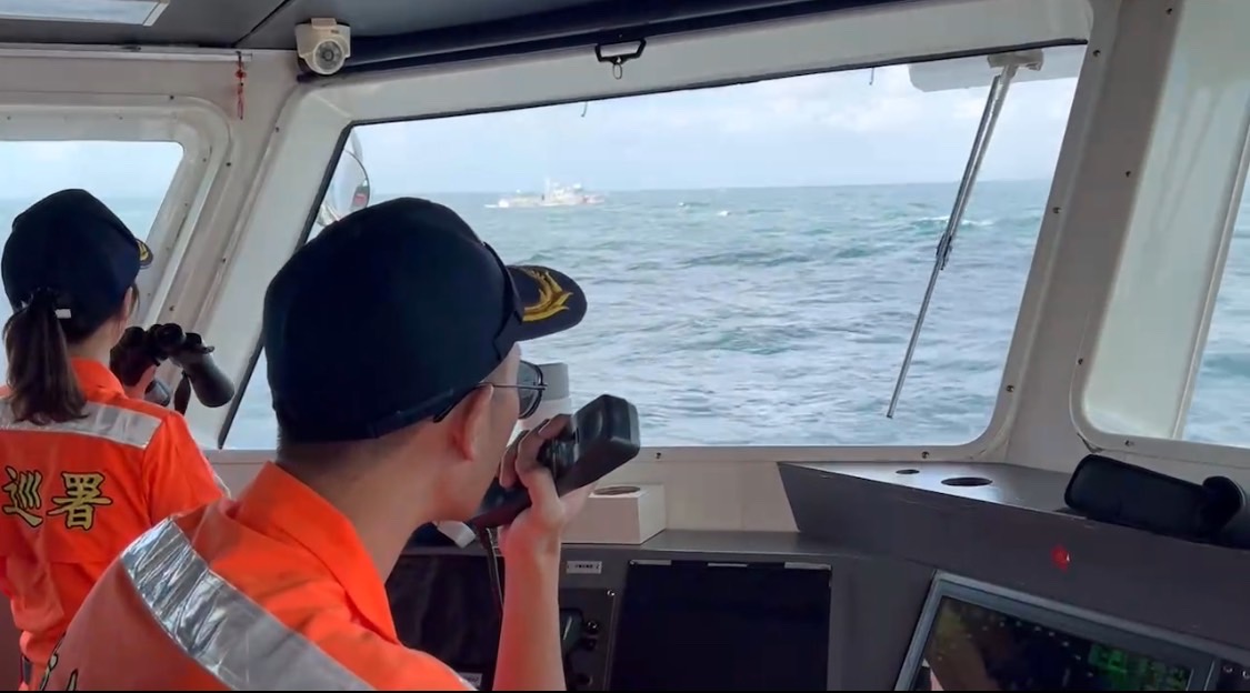 中國海警秋節前夕侵擾  海巡即時對應驅離