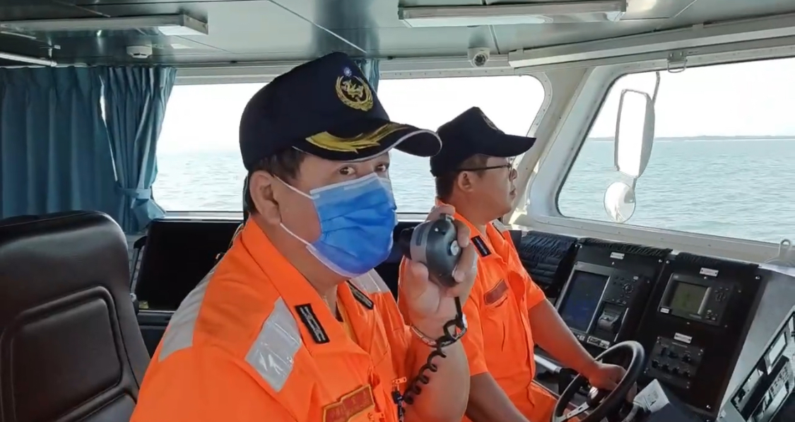 中國海警今兩度侵擾金門海域，海巡艦艇全程對應拒止