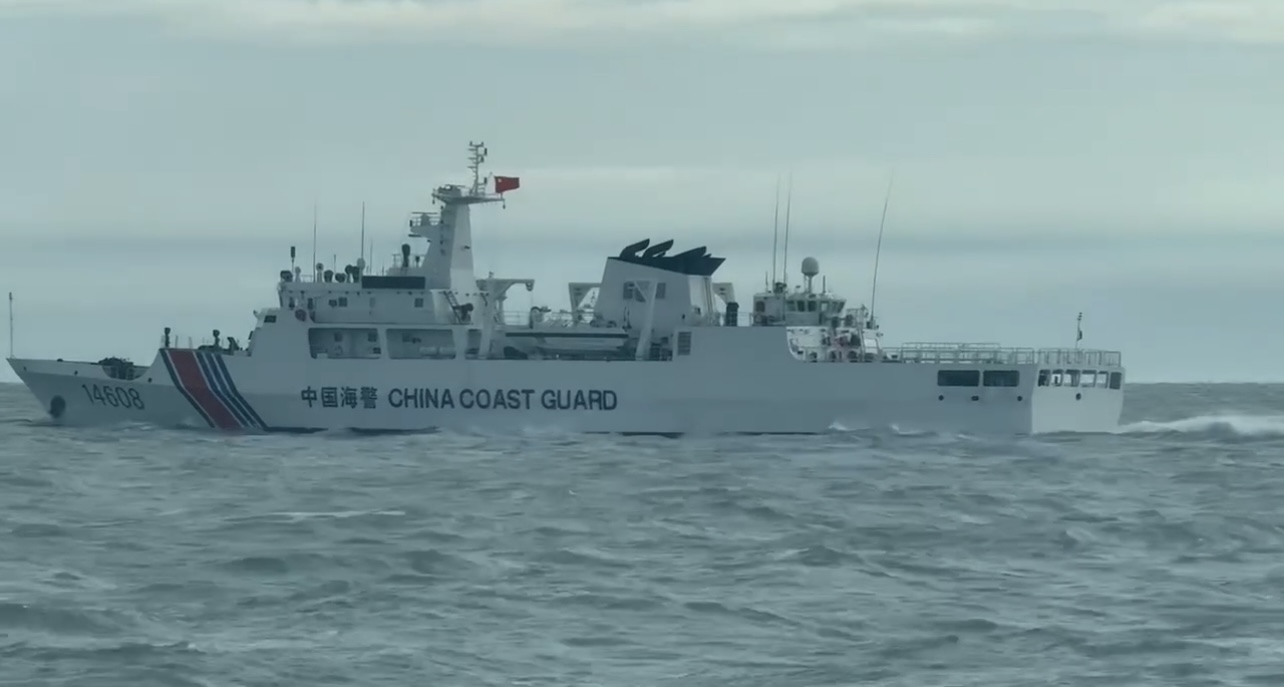 中國海警連兩日灰色襲擾，海巡堅定拒止捍衛國家主權