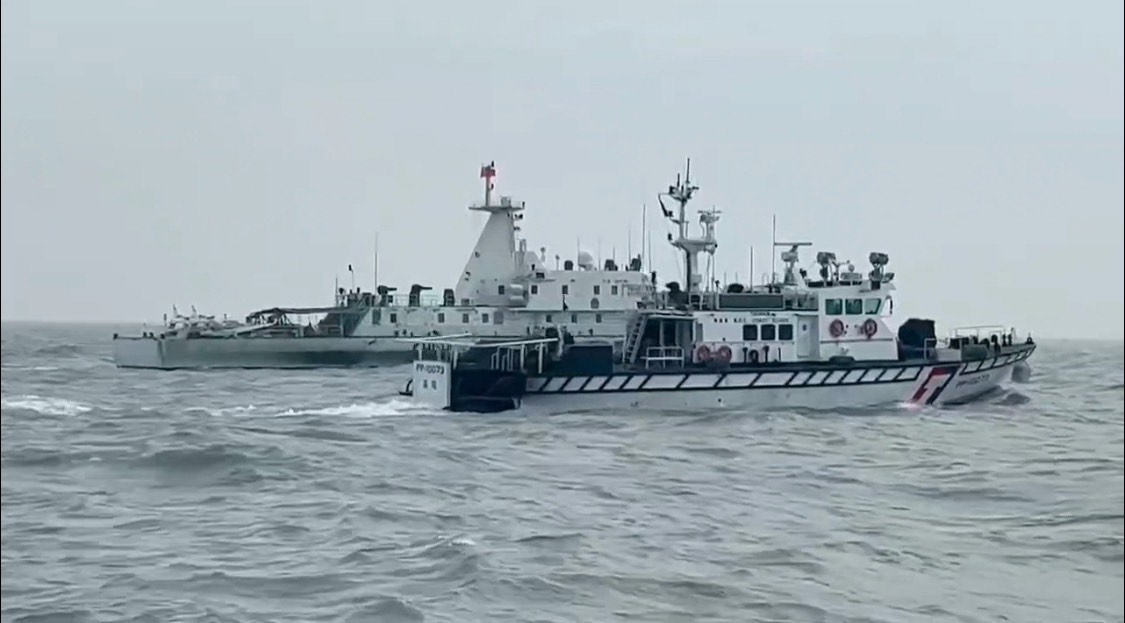 年終將屆中國海警再度侵擾金門水域