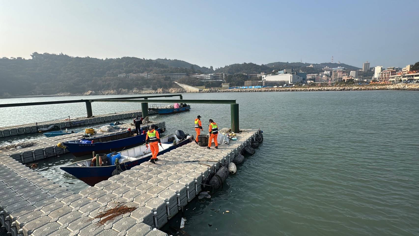 海巡聯合擴大威力掃蕩，展現捍衛海域治安决心