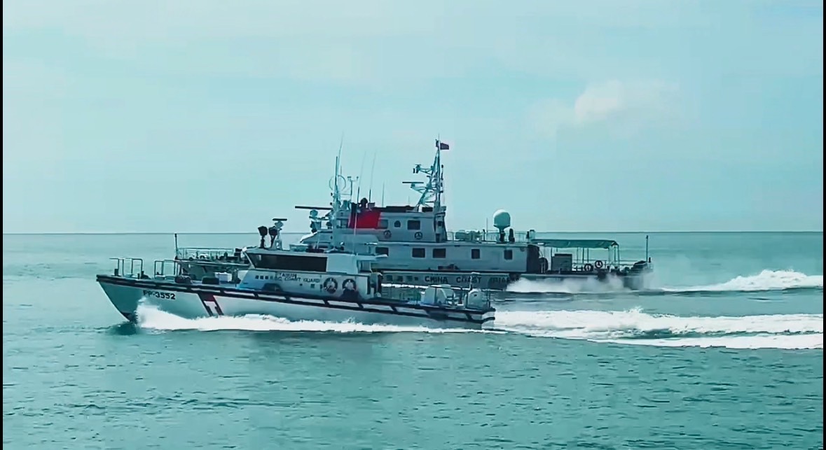 中國海警連續2天襲擾金門，我4艘巡防艇全面監控驅離