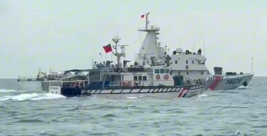 端午前夕中國海警再擾金門 海巡船艇前推對應強勢驅離