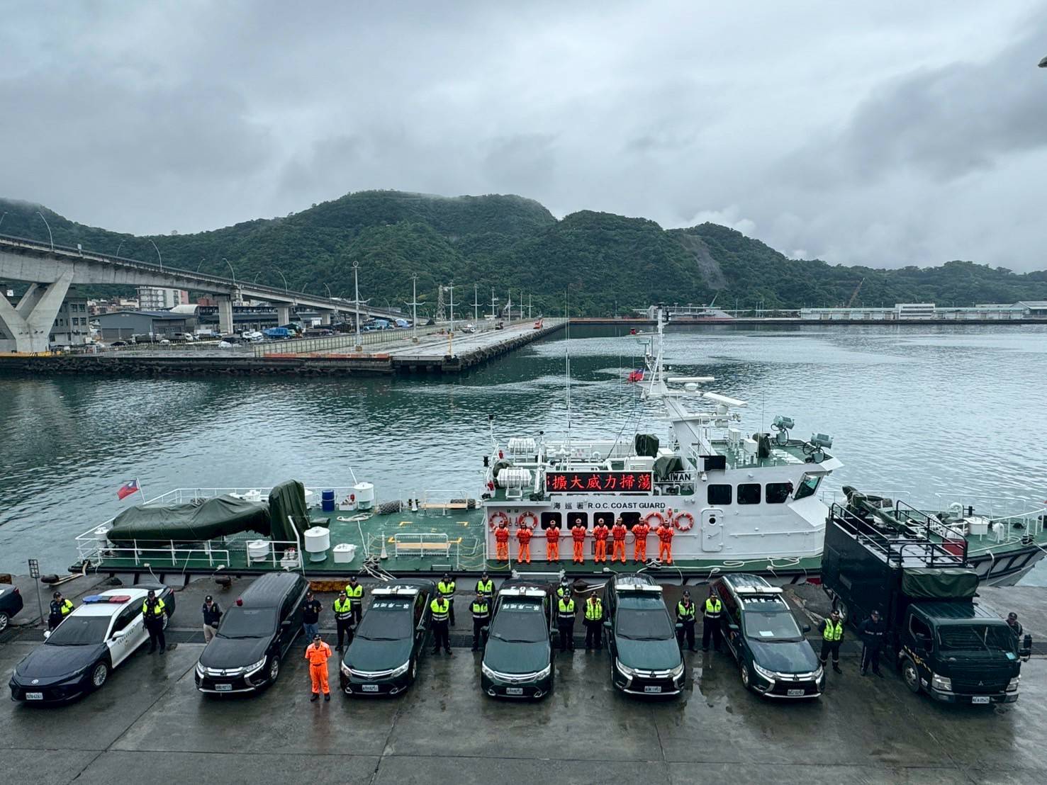 威力掃蕩展決心 海巡執法無假期