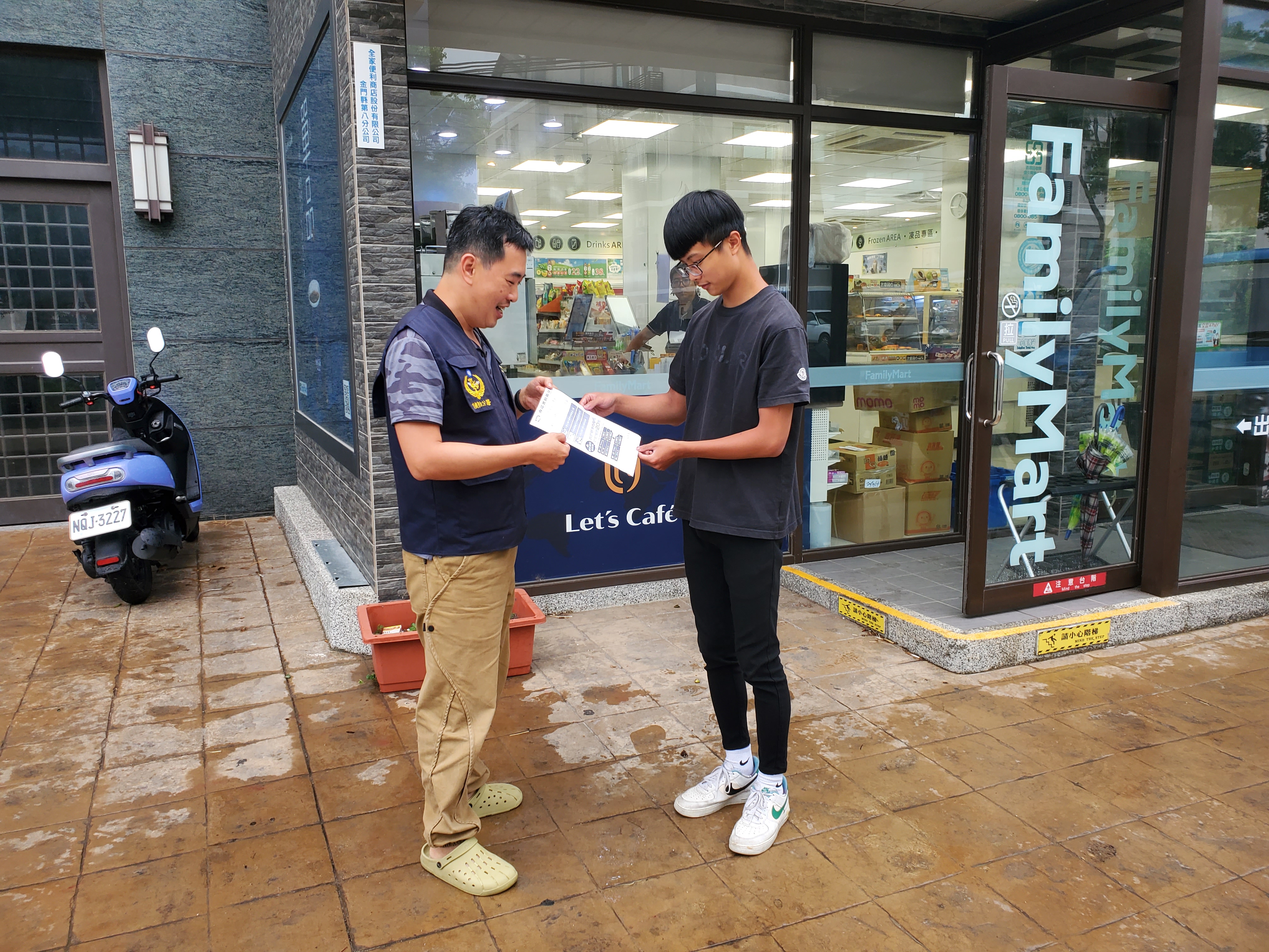 偵防分署114年6月金門查緝隊預防犯罪宣導