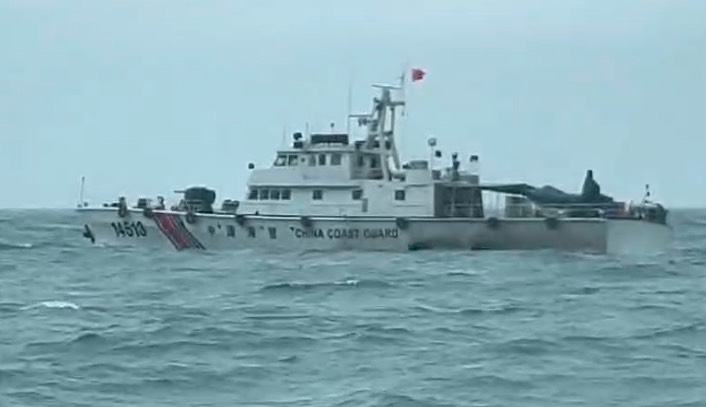 中國海警暗船侵擾不斷 繼昨日今再侵入金門海域