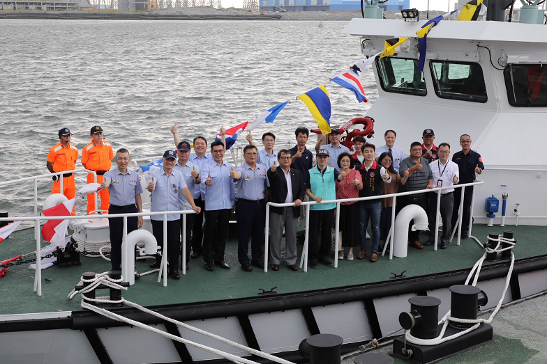 淡水海巡隊新型100噸級巡防艇正式服役  強化西北海域護漁能量
