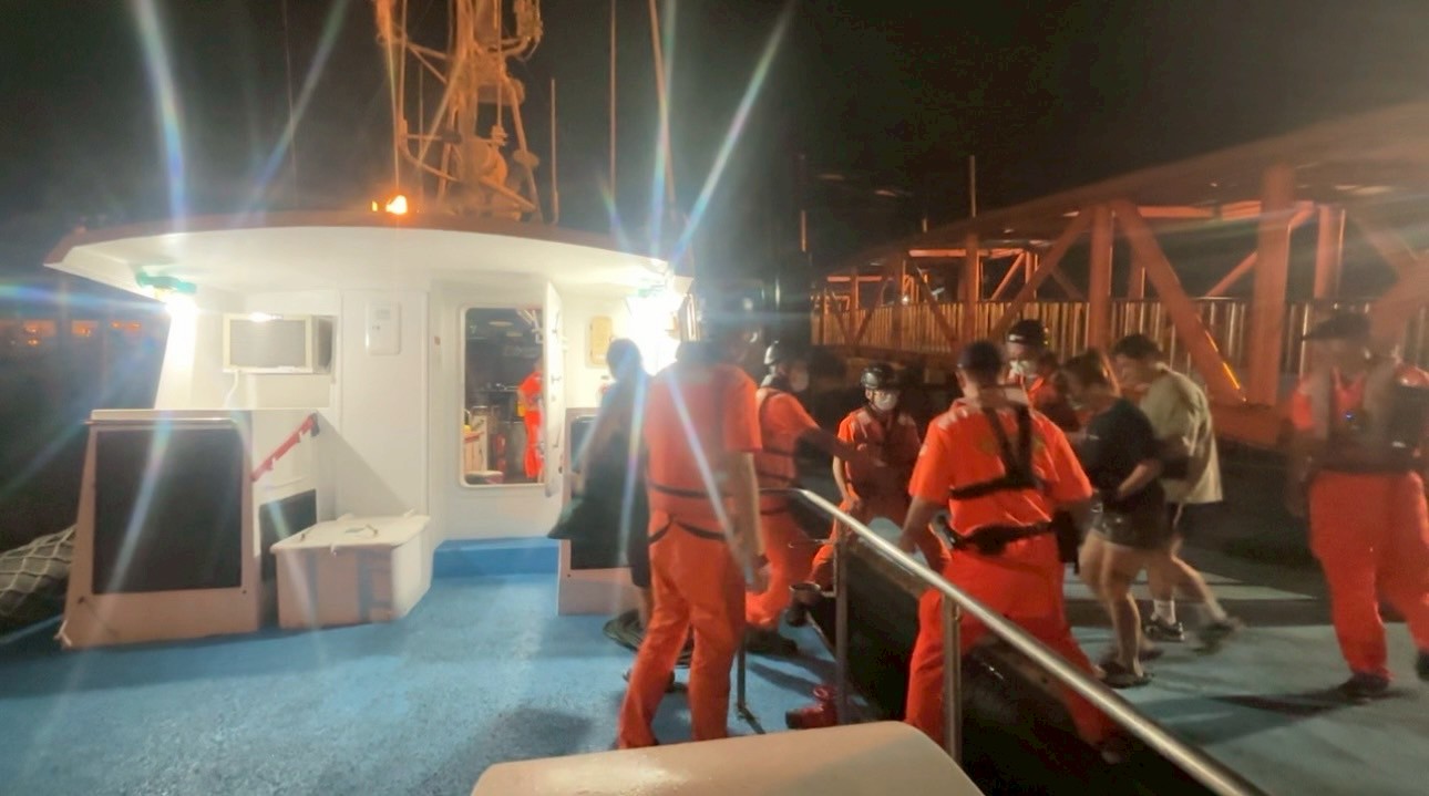 北竿鄉民心絞痛 海巡快艇急馳援