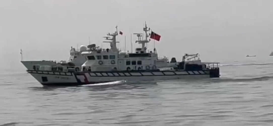 侵擾不止！中國海警兩日四度編隊進入金門水域 海巡全程對應