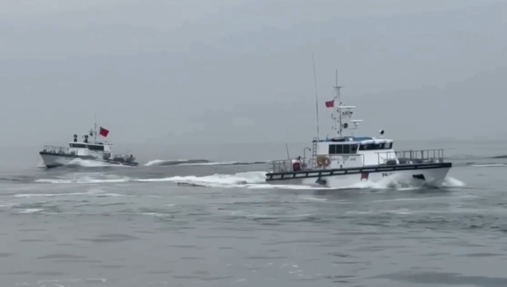 93閱兵前夕中國公務船增加 海巡嚴密金馬海域勤務部署