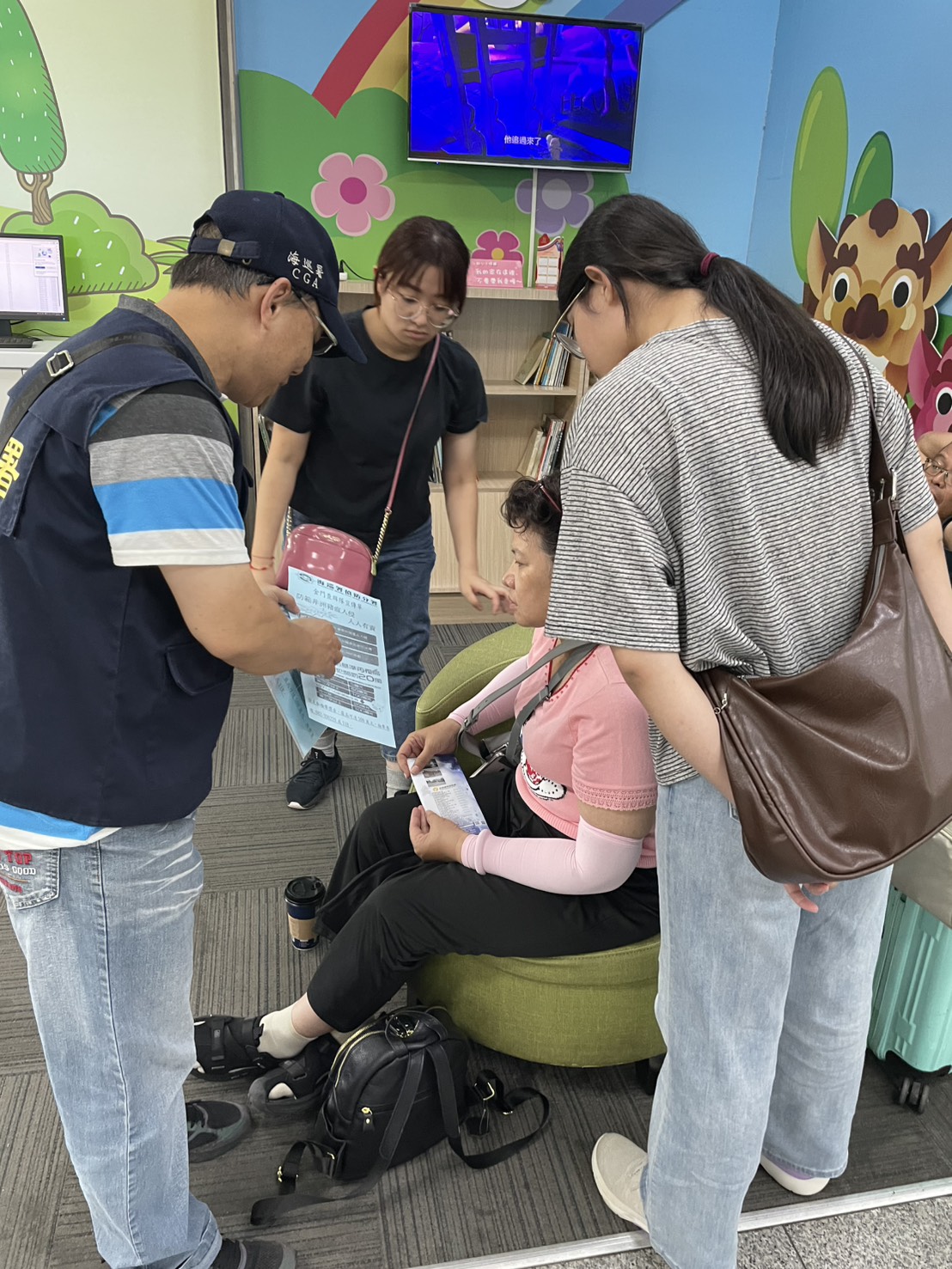 偵防分署114年9月金門查緝隊預防犯罪宣導