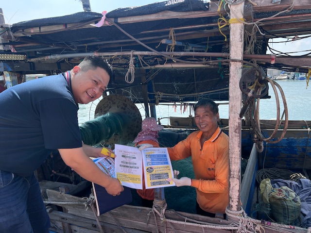 偵防分署114年10月北門查緝隊預防犯罪宣導