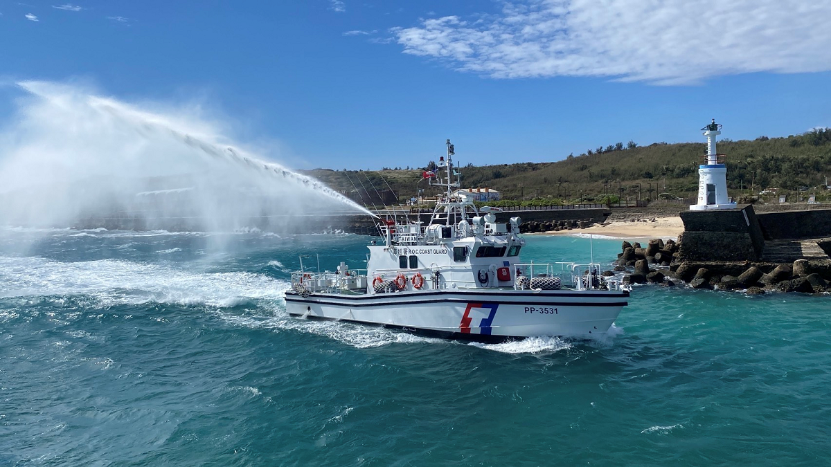 PP-3531艇正式加入第十四（恆春）海巡隊 強化守護國境之南