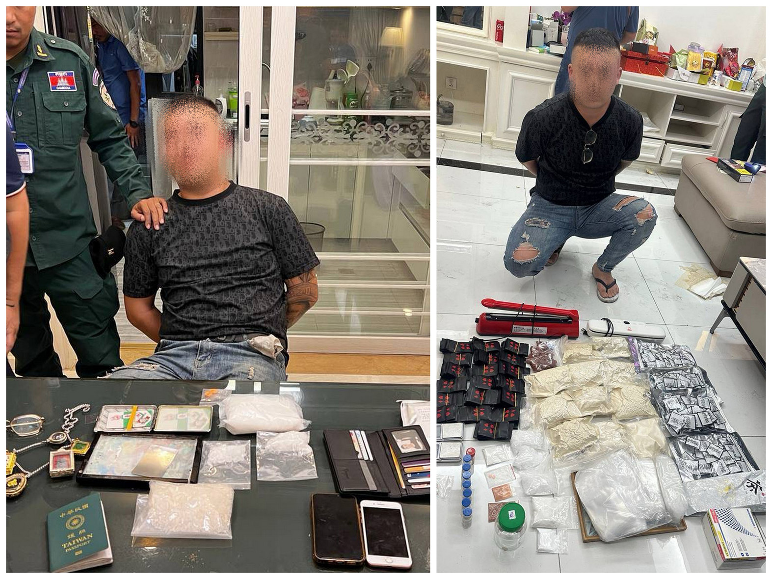 臺柬跨境毒品  海巡檢警合作緝毒