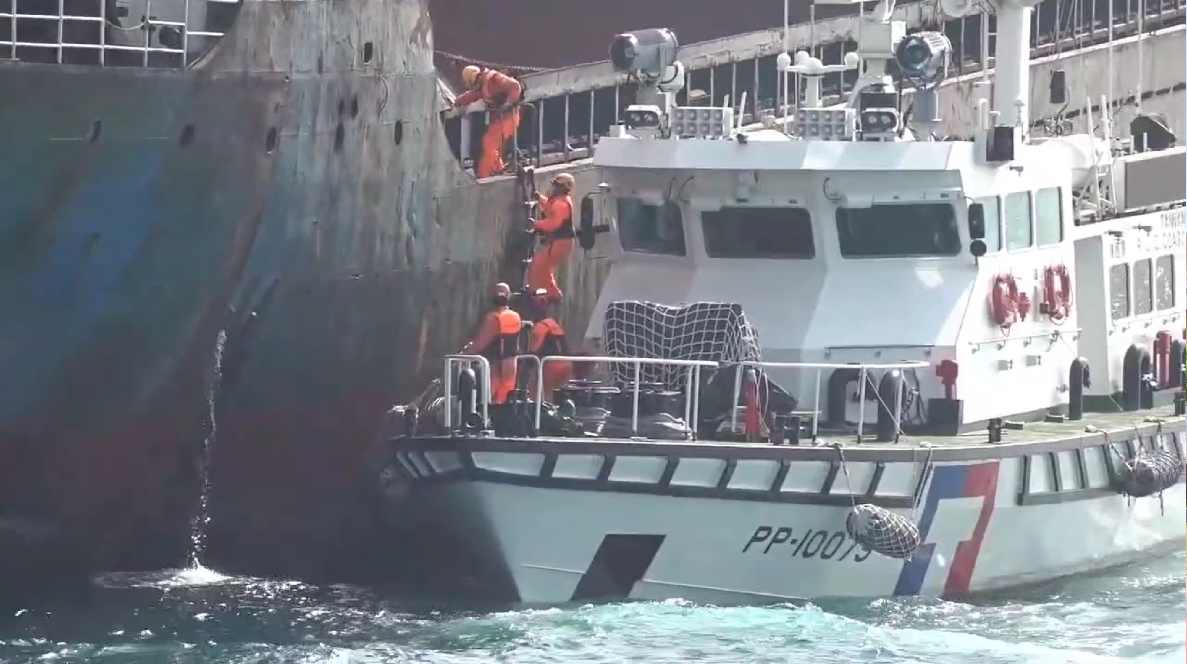 針對中國國台辦指出「兩位臺灣民眾涉及操控《宏泰58》向大陸走私凍品，已對該2人發出懸賞通告」一事，純屬「假跨國鎮壓之名，行推卸切斷我國海纜罪行」之實，海巡署特嚴正駁