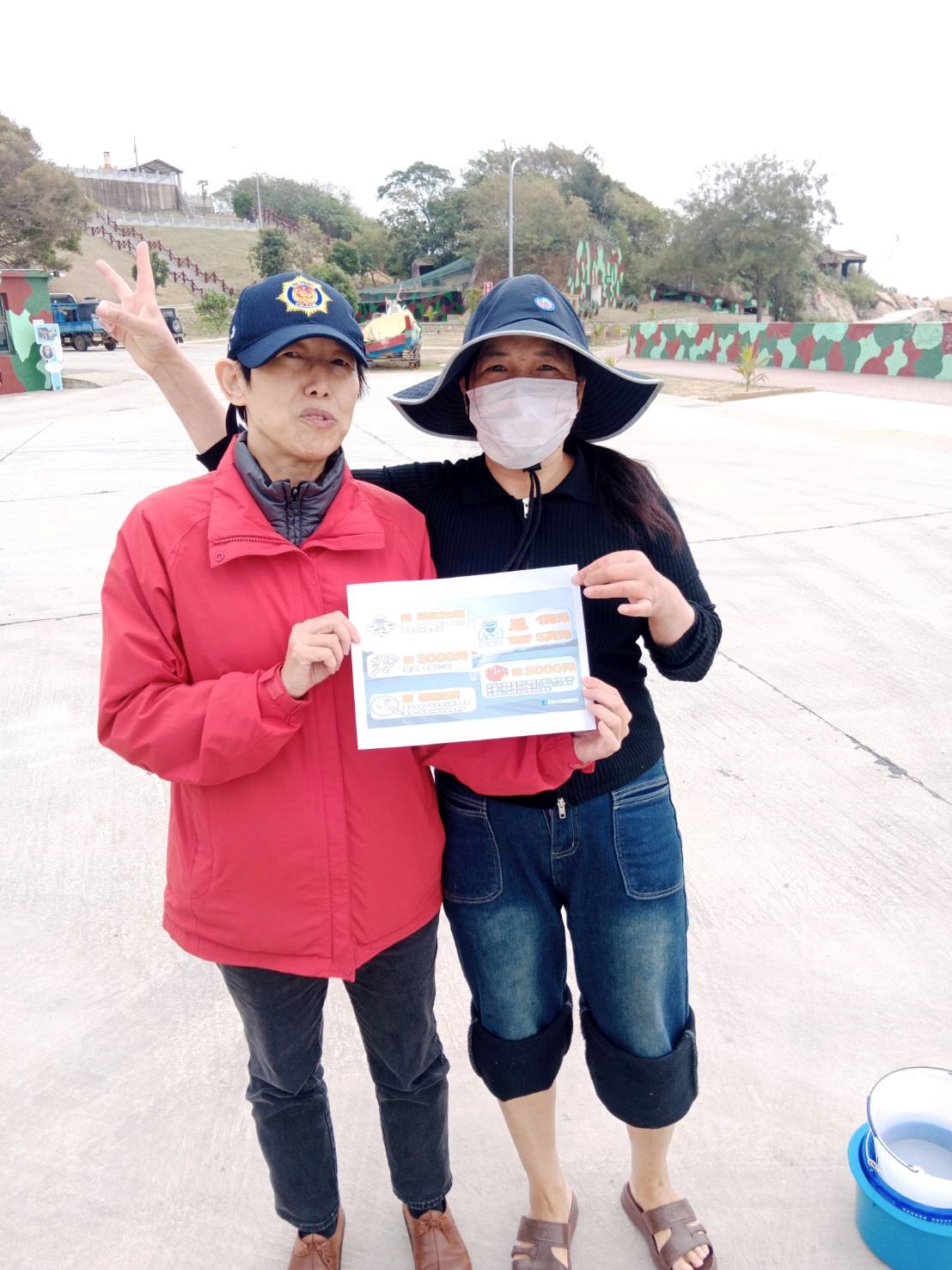 偵防分署12月9日金門查緝隊實施預防犯罪宣導。