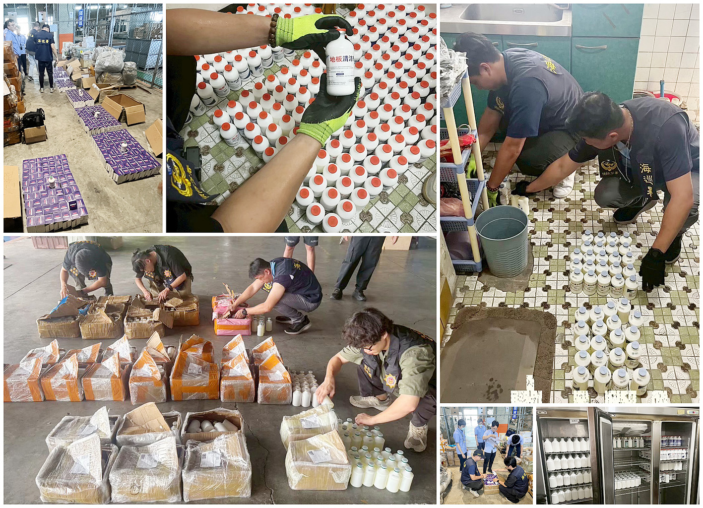 違法業者掛羊頭賣狗肉，走私黑心動物用藥遭海巡查獲