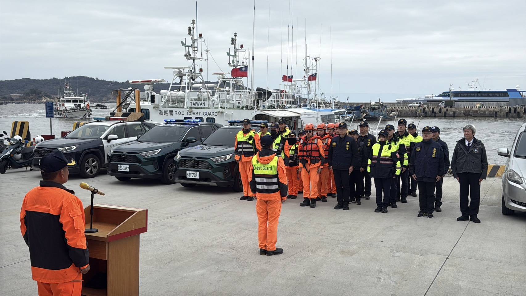 馬祖春節威力掃蕩 海巡全力守護三安