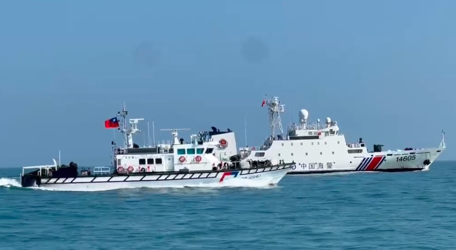 中國海警船連二日侵擾 海巡全時掌握強勢驅離