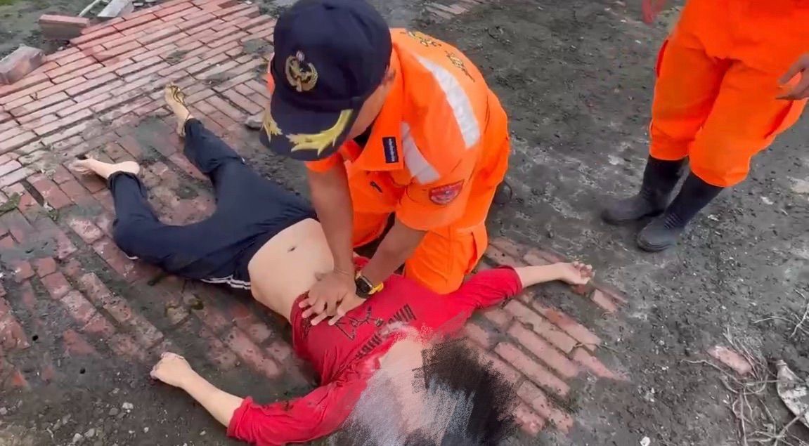 「女子落水命懸一線」海巡警消聯手搶救 鬼門關前救回一命