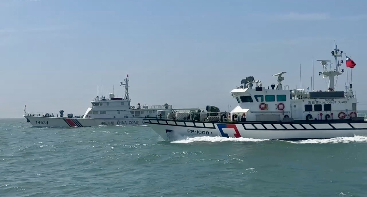 中國海警宣稱執法連日侵擾金門 海巡強勢監控驅離破除錯假訊息