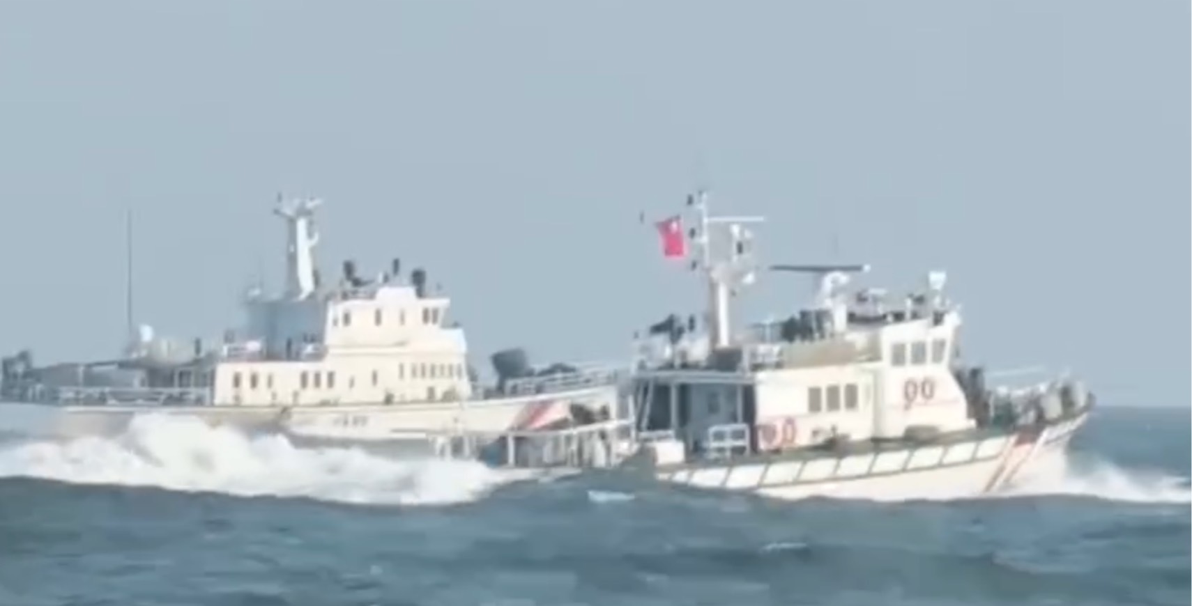 中國海警編隊無端侵擾金門限制水域 海巡署密切掌握動態強勢驅離