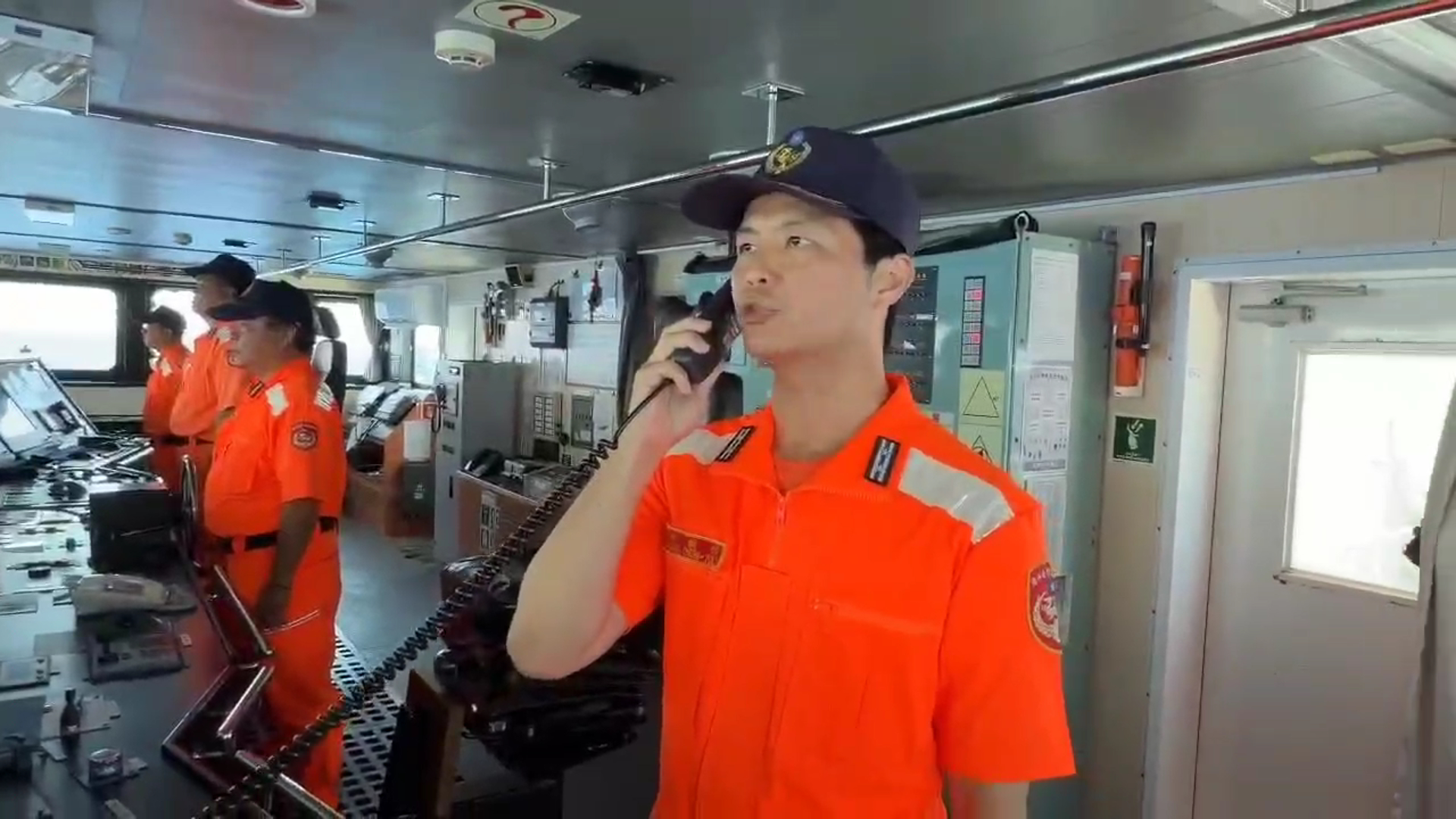 中國海警船狂妄挑釁中華民國不存在 海巡巡護九號回嗆互不隸屬強勢驅離
