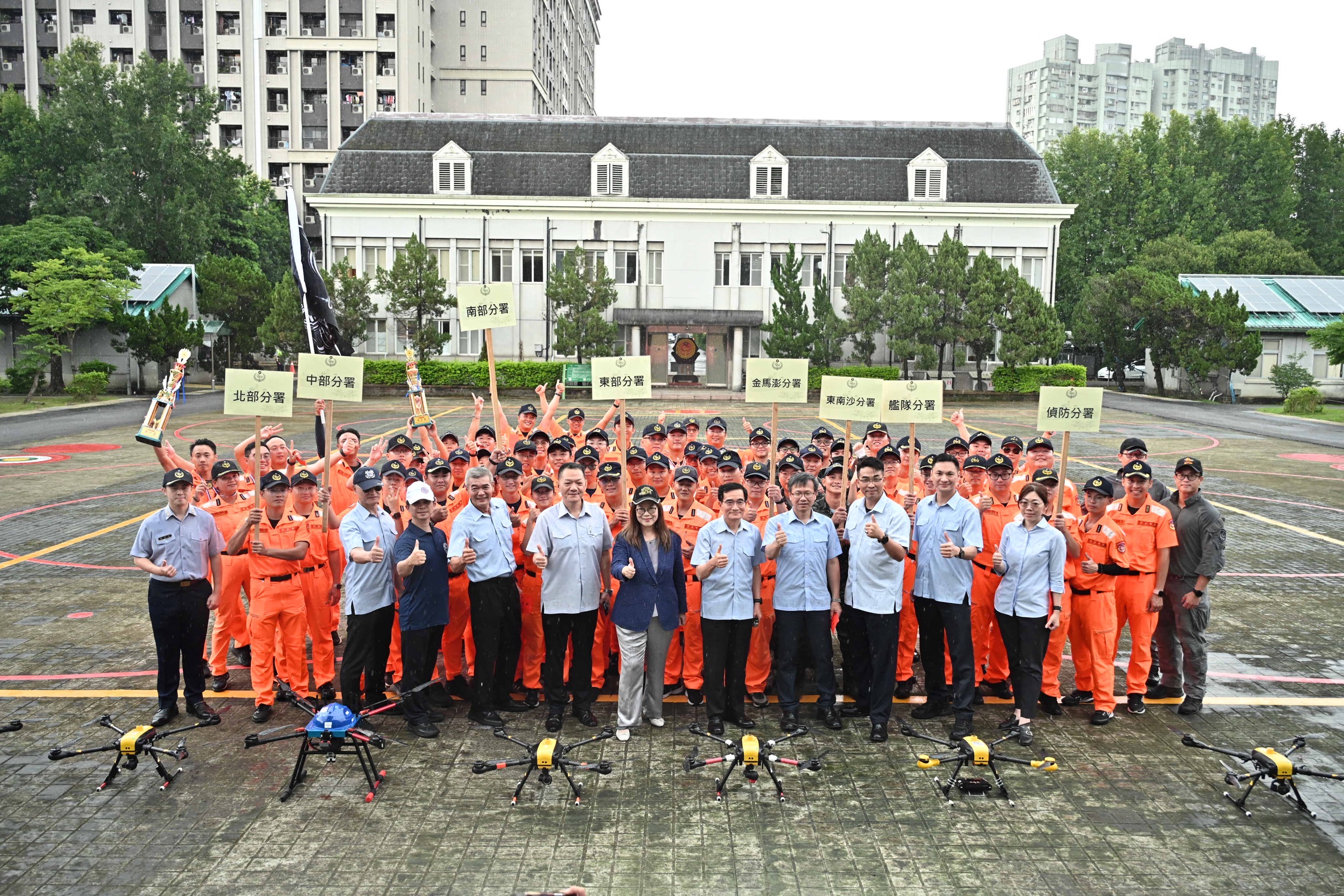 首屆海巡全國無人機大賽登場 管碧玲指示全面引進無人科技 打造智慧海巡岸海監偵防護網