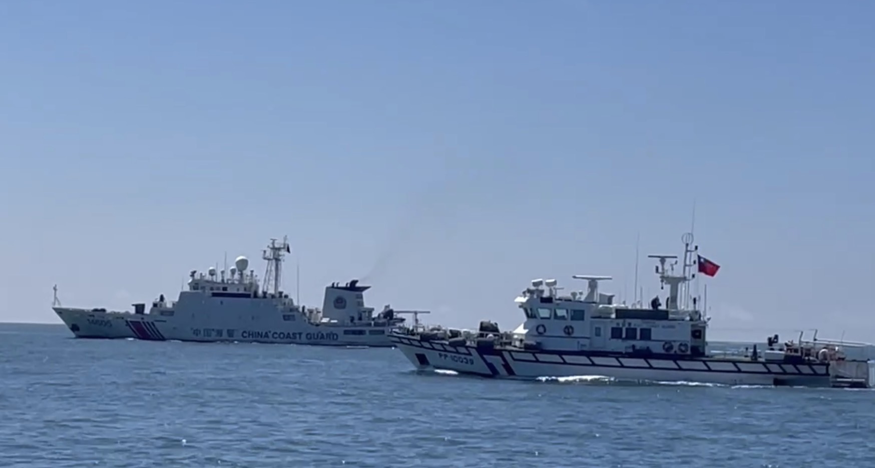 中國海警颱風前夕侵擾金門 海巡全時嚴密監控強勢應對