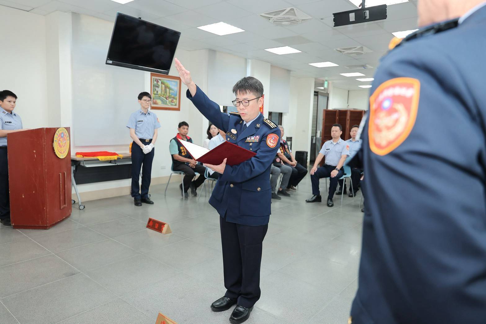 第一岸巡隊新任隊長布達　北部分署長勉勵持續守護宜蘭海域安全