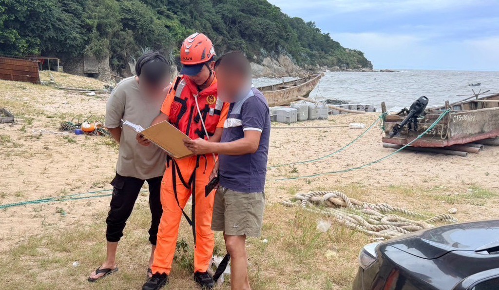 中颱白海豚侵襲馬祖 擅入警戒區民眾海巡將逕行舉發