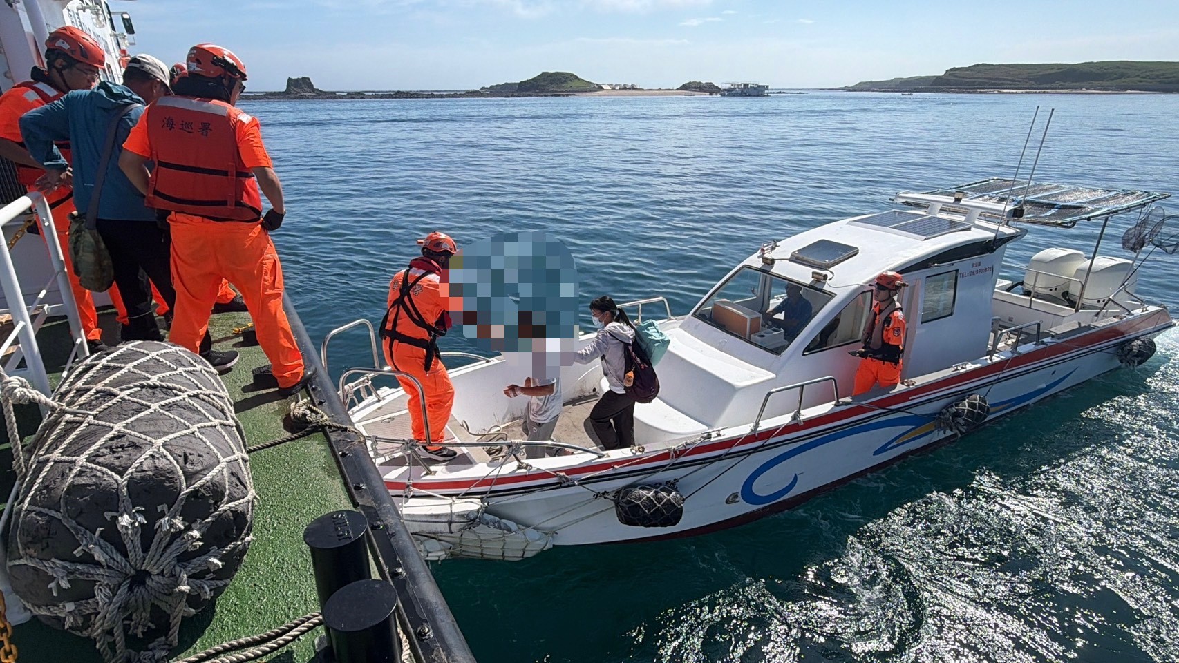 望安民眾上消化道出血　澎湖海巡接力後送就醫