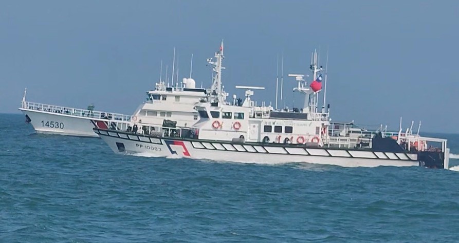 伏季休漁結束中國海警侵擾金門 海巡預置兵力全程監控強勢驅離